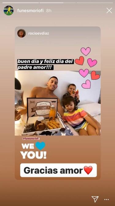 El saludo a Leo Messi y a otros futbolistas por el Día del Padre que se celebra en Argentina