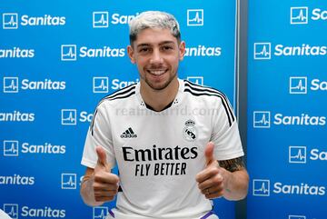 Los jugadores que disputaron partidos con sus selecciones en junio se han incorporado esta mañana a la pretemporada del Real Madrid.