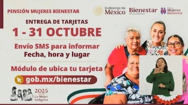 Primer pago y tarjeta de Mujeres Bienestar: ¿Cuándo me toca si me registré en agosto?