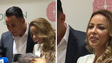 La reacción de la mujer de Keylor cuando preguntan por De Gea