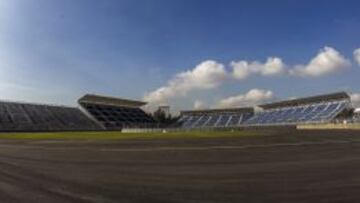 El peralte que correrán los autos de Fórmula Uno.