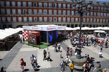 Ambiente de Champions en las calles de Madrid