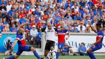 El Valencia gana al FC Cincinnati ante 23.000 aficionados