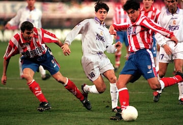 A los 11 años, se incorpora a las categorías inferiores del Real Madrid, tras pasar por todos los equipos de la cantera blanca debutó en Primera División con el Real Madrid en la temporada 1995-96. Al año siguiente ganó una liga con el conjunto blanco. 