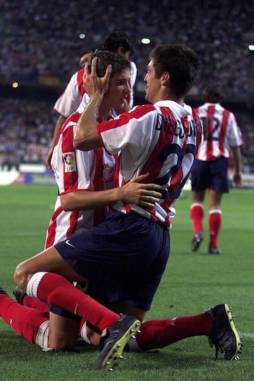 Torres marcó su primer gol en el Calderón. Fue contra el Jaén en Segunda División. El partido acabó 2-0.