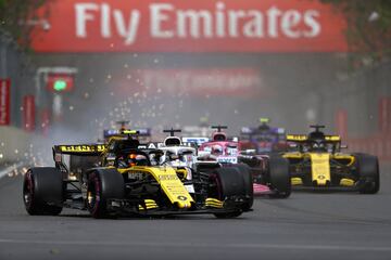 La loca carrera en el circuito urbano de Bakú