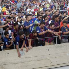 Barcelona-Tottenham en imágenes