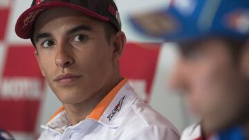 Márquez: "Estoy bien tanto para correr en seco como en mojado"