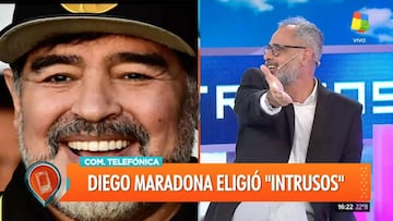 La respuesta de Maradona a un periodista que se burló de él por la Libertadores de River