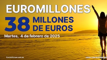 Euromillones: comprobar los resultados del sorteo de hoy, martes 4 de febrero