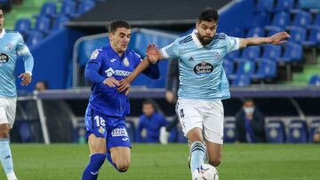 Néstor Araujo sonríe en el Celta bajo la gestión de Coudet