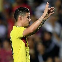 James Rodríguez tras Egipto: "Sería bueno jugar otro amistoso"