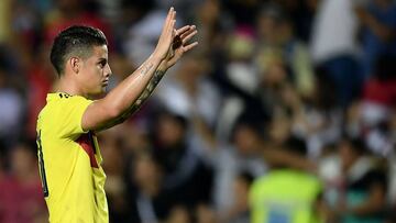 James Rodríguez habla sobre el partido ante Egipto en el que Colombia empató 0-0 previo a Rusia