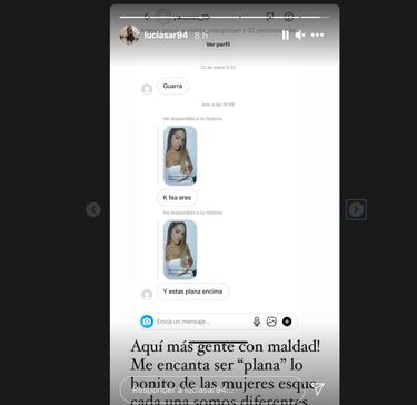 Lucía de 'La isla de las tentaciones', objeto de críticas en redes por su físico