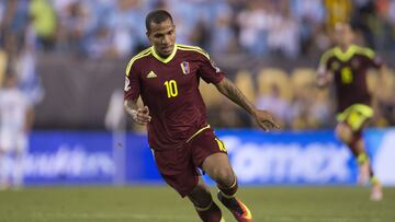 R&oacute;mulo Otero juega la Copa Am&eacute;rica Centenario con Venezuela