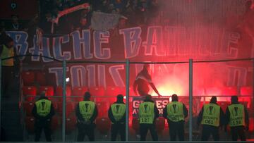 Dado de alta el vigilante herido en el cuello en San Mamés