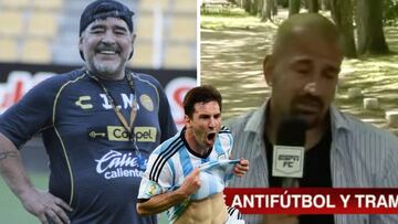 Verón también atiza a Maradona por sus críticas a Messi