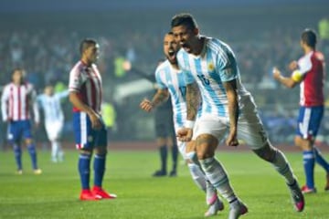 Las mejores imágenes de Argentina en Copa América.