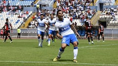 Futbol, Antofagasta vs Universidad Catolica 
 Tercera fecha ,campeonato AFP PlanVital 2020..
 El jugador de Universidad Catolica  Edson Puch celebra con sus compaeros  luego de convertir un gol contra Antofagasta durante el partido de primera division disputado en el estadio Calvo y Bascun de Antofagasta.
 Antofagasta Chile.
 09/02/2020
 
 Pedro Tapia/Photosport**********
 
 Antofagasta vs Universidad Catolica 
 Third date,  AFP PlanVital championship 2020.
 niversidad Catolica &#039;s player Edson Puch celebrates with teammates after scoring against U Antofagasta during a first  division football match held at the Calvo Y bascuan de Antofagasta, Chile.
 09/02/2020
 
 Pedro Tapia/Photosport