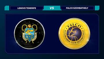 Resumen del Tenerife vs. Szombathely de la Basketball Champions League