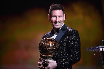 Leo Messi, con siete, es el jugador con más Balones de Oro.