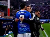 Desastre y roja a Morata