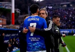 Desastre y roja a Morata