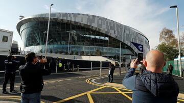 El estadio del Tottenham.
