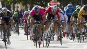 El italiano Sacha Modolo, del equipo Lampre-M&eacute;rida, bati&oacute; al belga Jens Debusschere en el Trofeo de Palma.