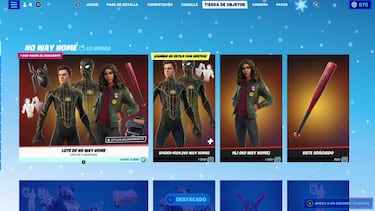 Fortnite x Spider-Man: No Way Home; skins de Tom Holland y Zendaya ya disponibles