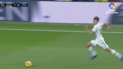 Marcos Llorente y la jugada que demuestra su físico portentoso