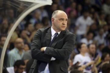 El entrenador del Real Madrid, Pablo Laso.