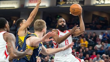 Harden sigue a ritmo de MVP y los Rockets siguen avanzado