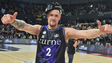 17/01/26 PARTIDO BALONCESTO
LIGA ACB LIGA ENDESA JORNADA 16
SURNE BILBAO - LA LAGUNA TENERIFE
FIN DE PARTIDO ALEGRIA MARGIRIS NORMANTAS