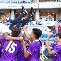 Álvaro Benito, en la cantera del Madrid: tres temporadas de éxito