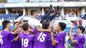 Álvaro Benito, en la cantera del Madrid: tres temporadas de éxito
