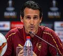 Emery: "Quiero enseñarles a disfrutar de la final de mañana"