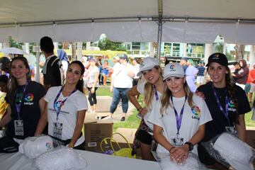 Las bellezas que vieron el Madrid - Barcelona en Miami