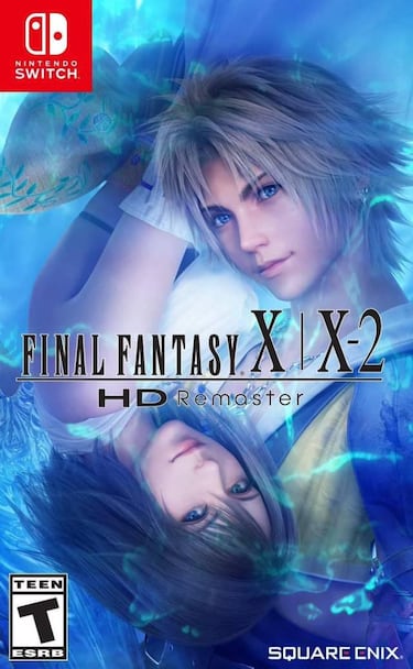 Esta es la portada de Final Fantasy X/X-2 HD Remaster para Switch