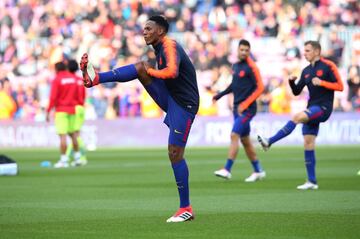 Gran debut de Yerry Mina en la defensa del Barcelona 