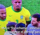 La reacción de Messi por el bochorno en el partido ante Brasil: "Escúchame a mí..."