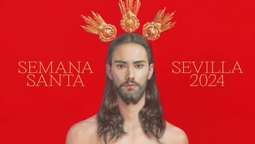 Quién es Horacio, el modelo del polémico cartel de la Semana Santa de Sevilla de Salustiano García