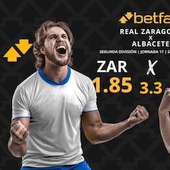 Real Zaragoza vs. Albacete Balompié: horario, dónde ver, pronósticos y clasificación