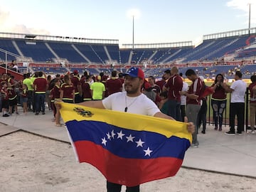 Venezuela vs Ecuador. Partido amistoso en Boca Ratón, Florida. 