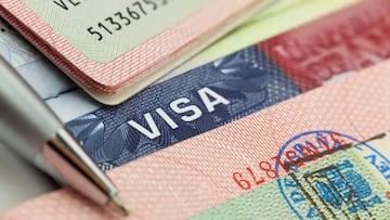 Visa de Estados Unidos.