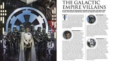 Darth Vader y el Director Krennic, los enemigos en 'Rogue One: Una historia de Star Wars'.