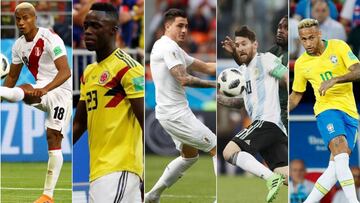 Sudamérica barre con las otras confederaciones en el Mundial