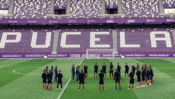 Análisis de la plantilal del Real Valladolid.