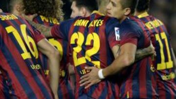 Alexis S&aacute;nchez marc&oacute; el primer gol del Barcelona.