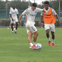 James, concentrado en Florida Cup: Lujos, goles y entrega